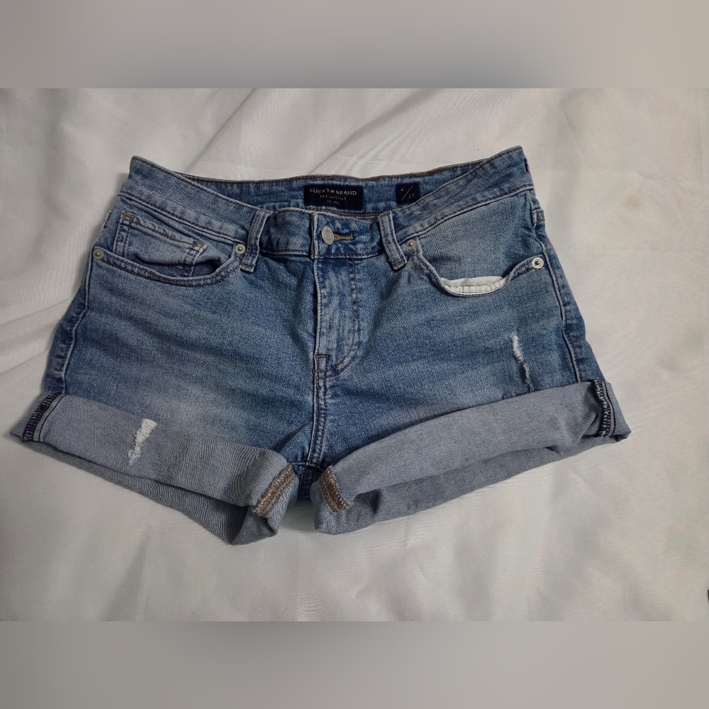 LUCKY BRAND Blue Denim Shorts